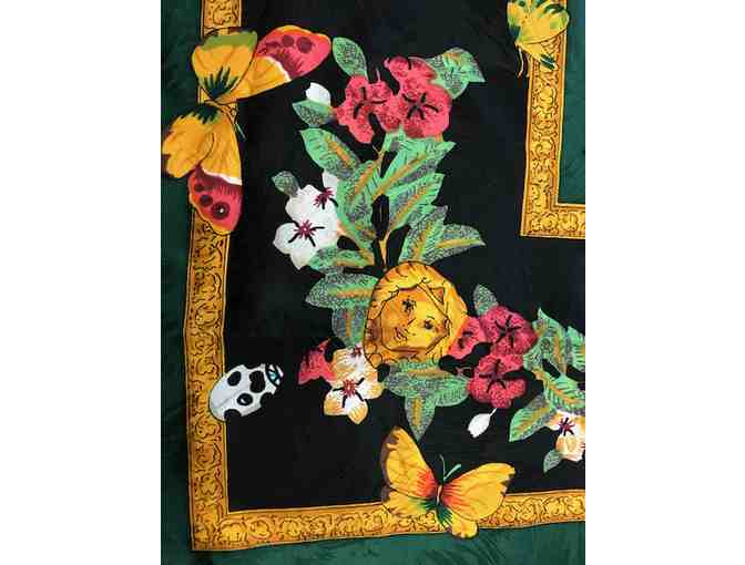 Imported Parisian Silk Scarf by Nicole De Beauvoir