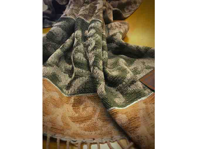 Imported Wool Blend Throw by Calzeat of Scotland