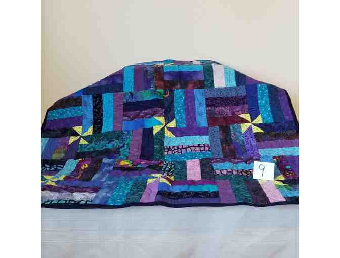 Blue Jewel Tone Quilt