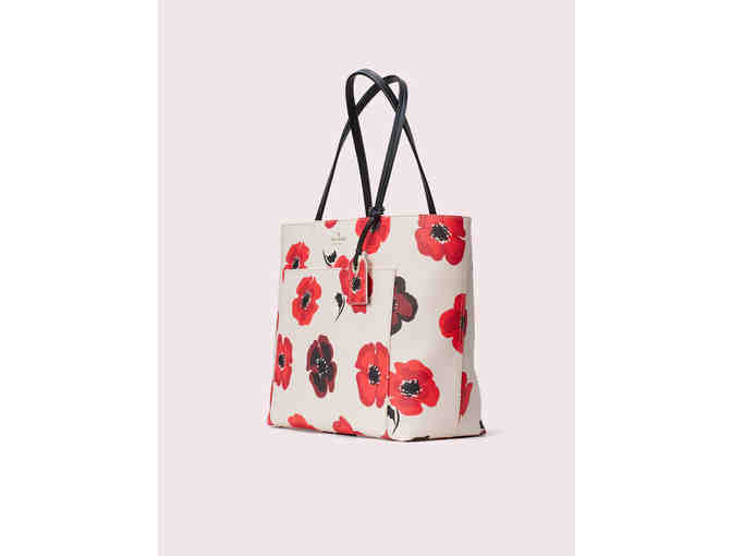 Kate Spade Riley Hyde Lane Poppy Print Tote Bag