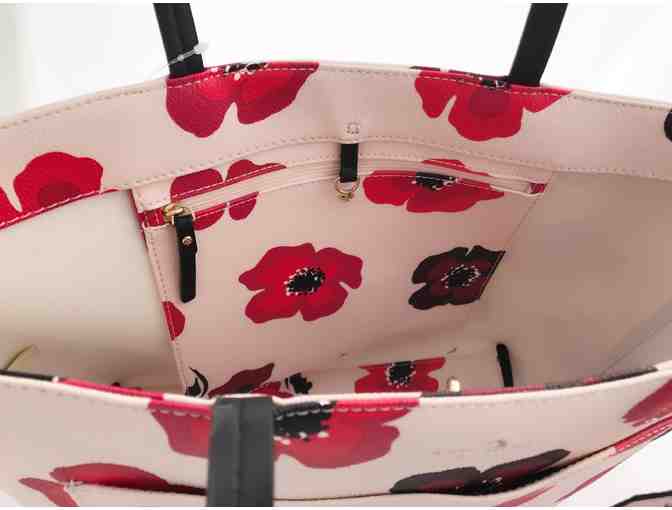 Kate Spade Riley Hyde Lane Poppy Print Tote Bag
