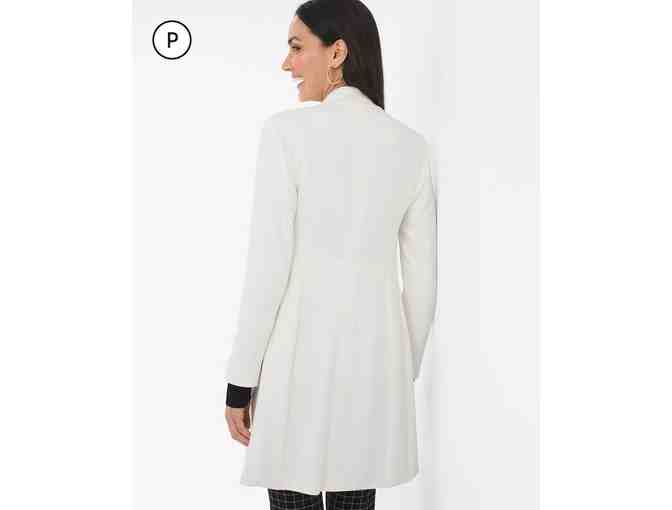 Long Jacquard Knit Jacket (Size 0P)