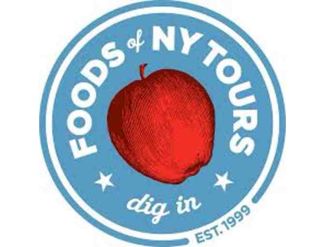 Foods of NY Tour $122 Gift Certificate