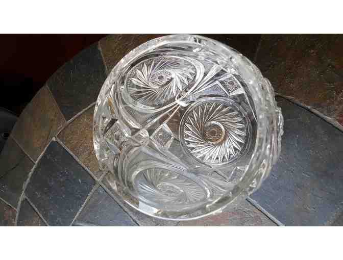 Antique Crystal Cookie/Candy Jar