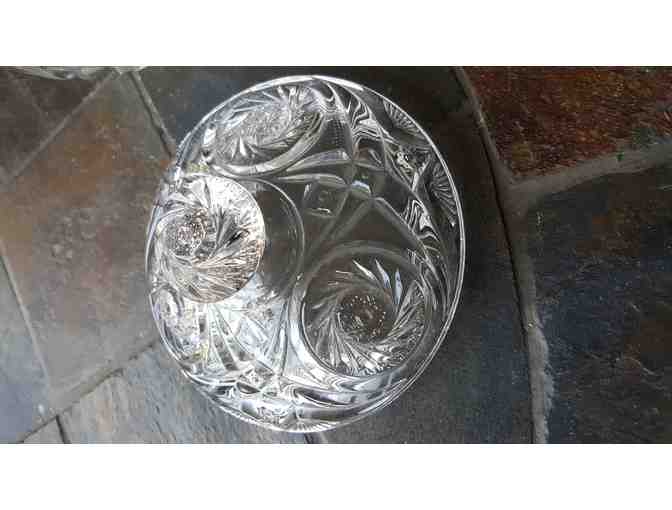 Antique Crystal Cookie/Candy Jar