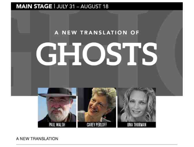 Two Tickets to Williamstown Theatre Festival