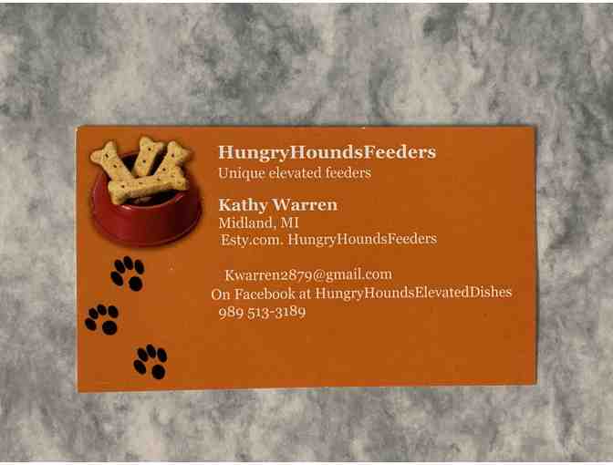 Hungry Hounds Elevated Dog Bowls