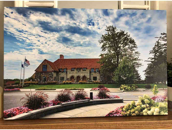 Midland County Court House Canvas by Bob Spears