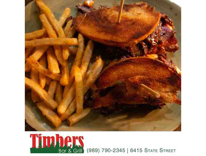 Timbers Bar & Grill Gift Card Valued at $25