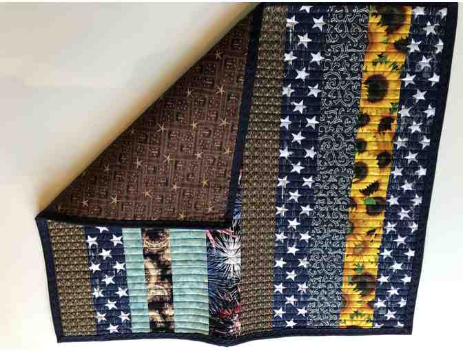 Quilted Table Topper - Sunflowers