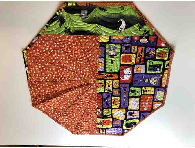 Quilted Halloween Table Toppers - 2 pack