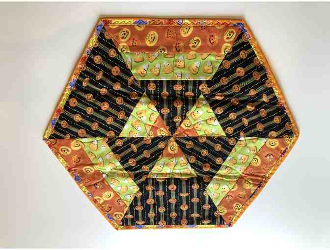 Quilted Halloween Table Toppers - 2 pack