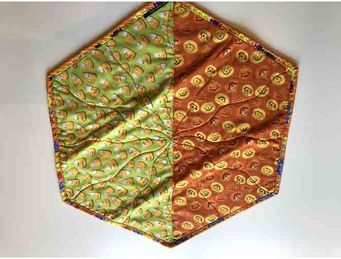 Quilted Halloween Table Toppers - 2 pack