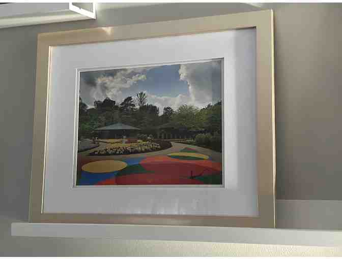 Framed & Matted Photograph of Dow Garden's Children's Garden - Photo 1