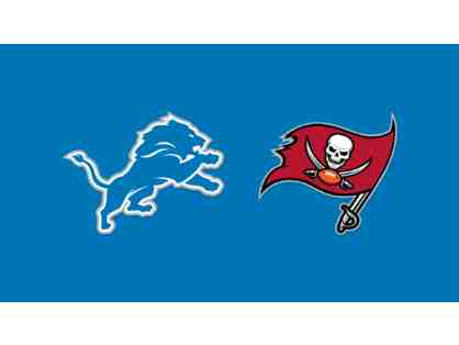 Three Tickets: Detroit Lions vs. Tampa Bay Buccaneers - Lower Sideline