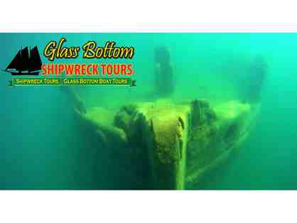 Two Adult Tickets for Pictured Rocks Glass Bottom Shipwreck Tours