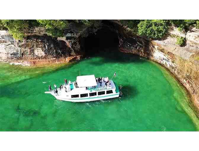 2 Adult Tickets for Pictured Rocks Glass Bottom Shipwreck Tours