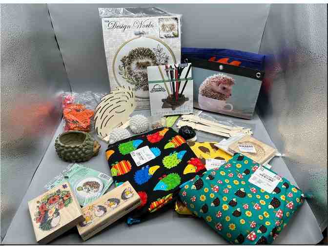 Hog Wild for Crafts - Hedgehog Lover's Basket
