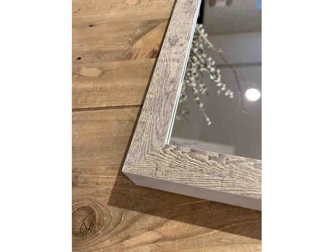 Custom Farmhouse Mirror by Newburyport Framers