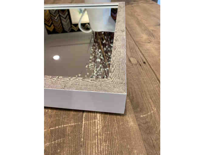 Custom Farmhouse Mirror by Newburyport Framers