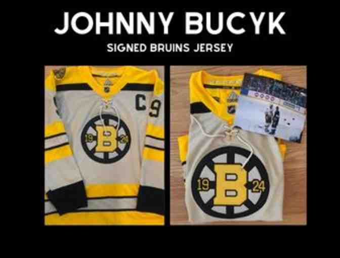 Boston Bruins Legacy: Johnny Bucyk Signed Jersey