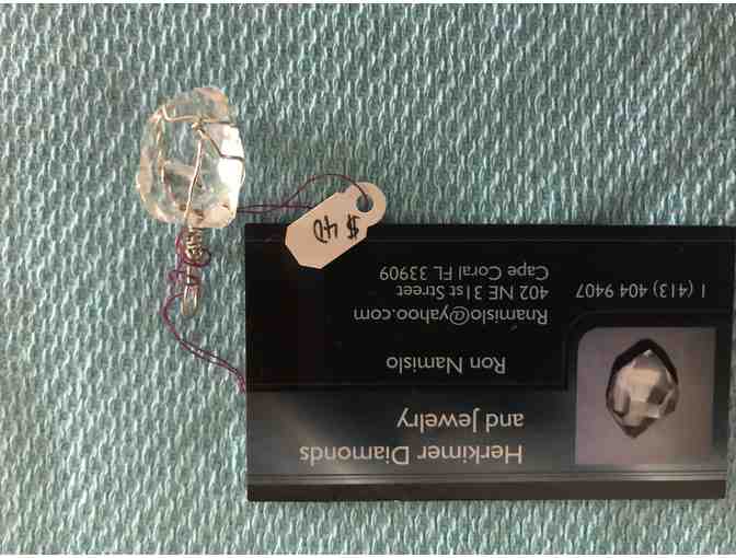 Clear Quartz Crystal Pendant