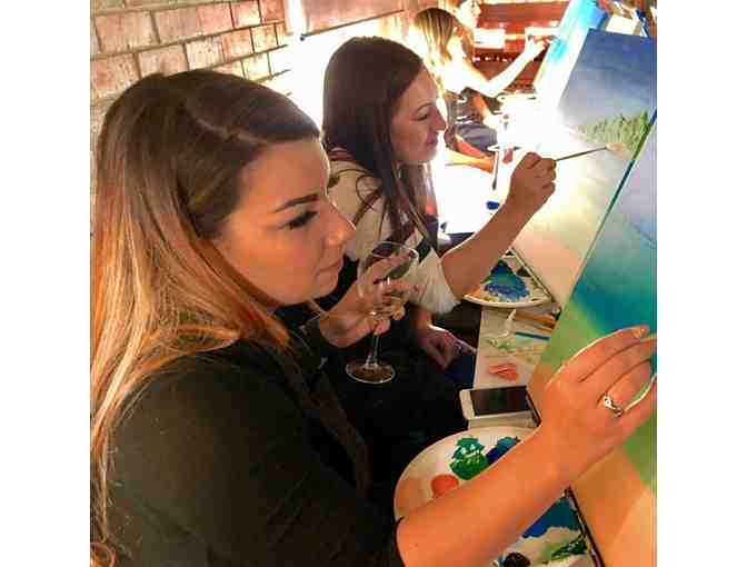 Three Hour Wine and Canvas Experience