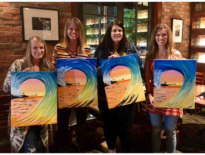 Three Hour Wine and Canvas Experience