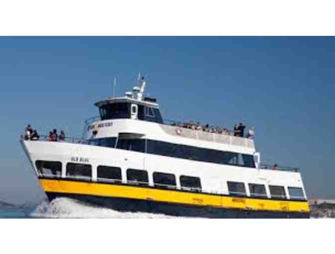 2 Boarding Passes for the Blue and Gold Fleet San Francisco Bay Cruise
