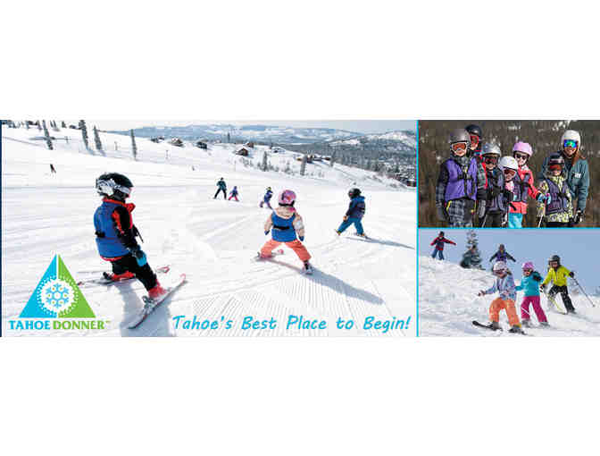 2 Downhill Lift Tickets for Tahoe Donner During the 2019-20 Season