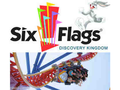 2 One-Day Admission Tickets to Six Flags Discovery Kingdom