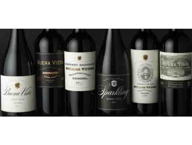 Barrel Tasting and Tour for 4 at Buena Vista Winery