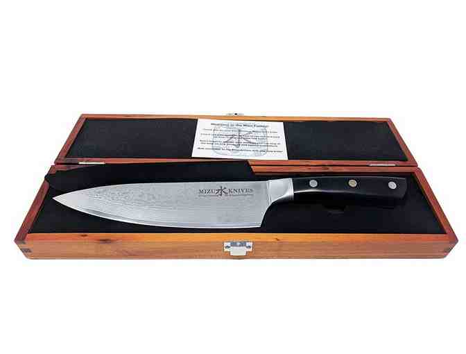 Mizu Knives Japanese VG10 Damascus 8' Chef's Knife