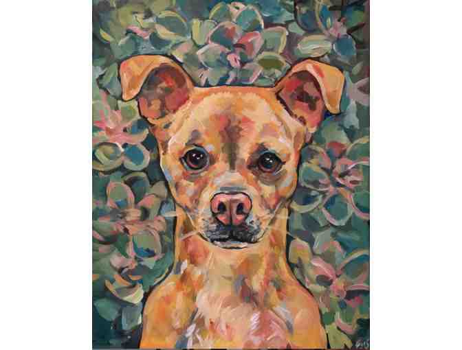 Custom Painted Pet Portrait