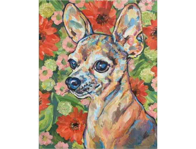 Custom Painted Pet Portrait