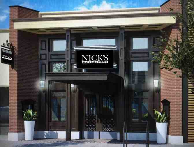 Nick's South Lake Avenue in Pasadena - $100 Gift Card