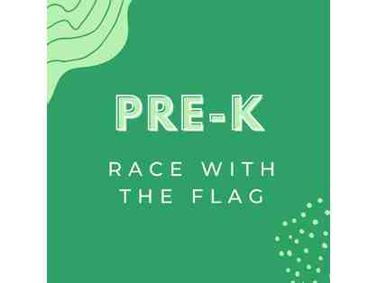 Pre-K Race with the Flag - Green