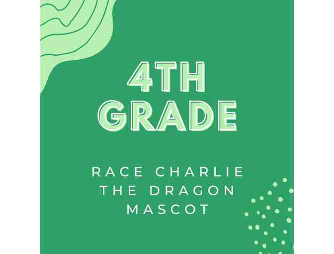 4th Grade-Race Charlie the Dragon Mascot