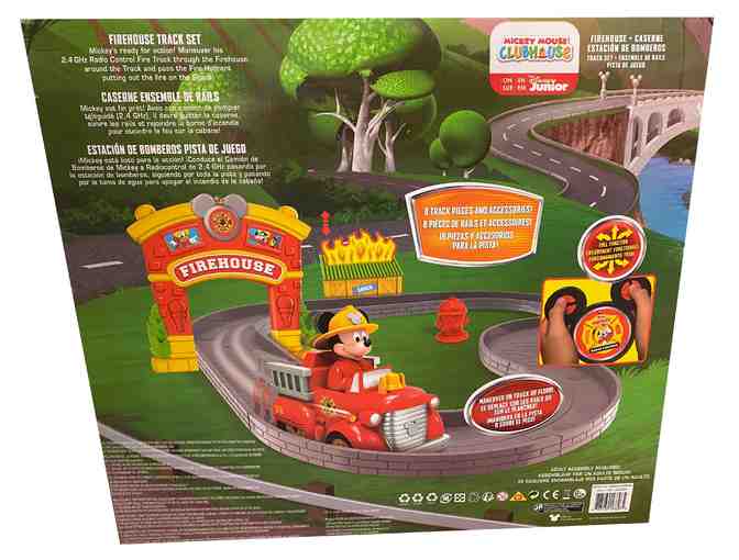 Disney Junior Mickey Firehouse Track Set