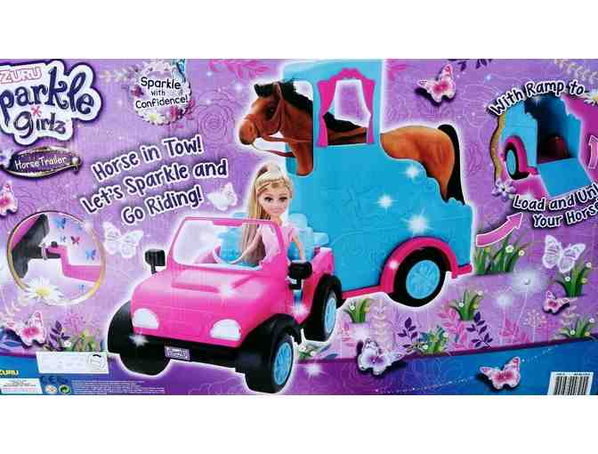Zuru Sparkle Girlz Horse Trailer with Detachable Carriage