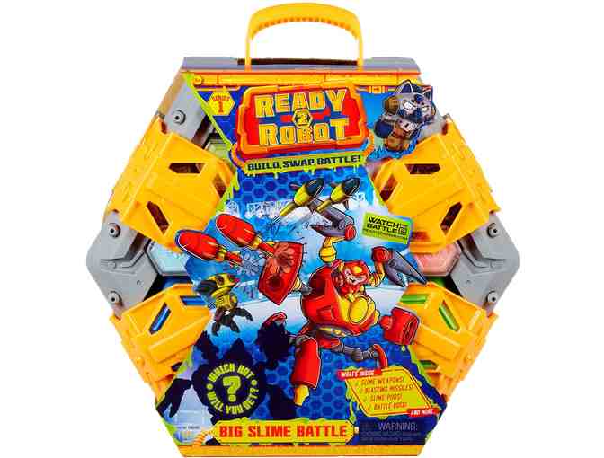 Ready2Robot Big Slime Battle with Pilots Accessory Pack