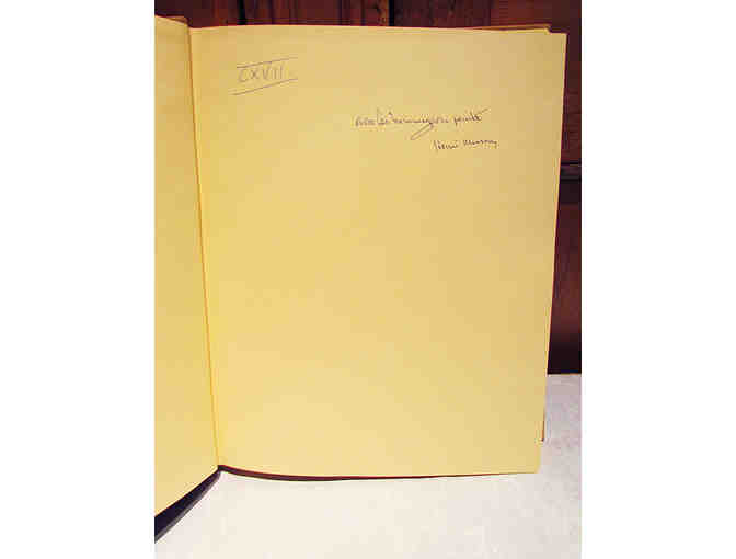 Livre d'art Eition De Luxe Henri Masson La vision d'un peintre de Claude A. Bouchard