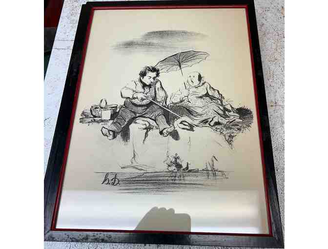 SIX HONORE DAUMIER PRINTS CIRCA 1840s - Photo 3