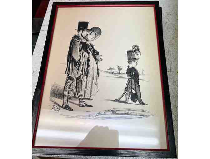 SIX HONORE DAUMIER PRINTS CIRCA 1840s - Photo 4