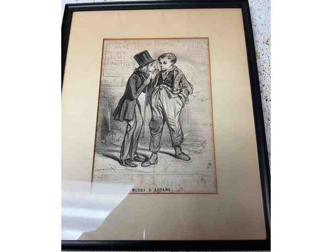 SIX HONORE DAUMIER PRINTS CIRCA 1840s - Photo 7