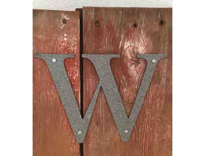 Barn Board Welcome Sign and $25 Gift certificate