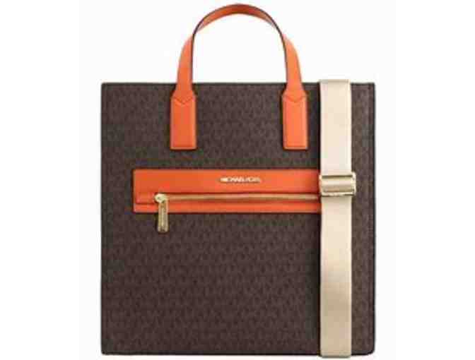 Michael Kors Kenly Large Tote (Tangerine)