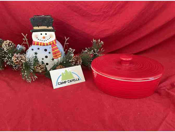 Stoneware Tortilla Warmer from The Good Table