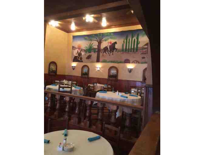 Certificate for $50 at Joe T. Garcias!  A Fort Worth Landmark!