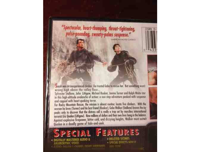 A Collector's Edition of the thrilling 'Cliffhanger' Movie, Autographed by Janine Turner!!